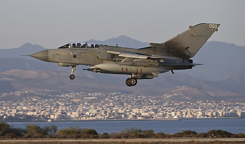 RAF CONDUCTS FIRST AIR STRIKES OF IRAQ MISSION