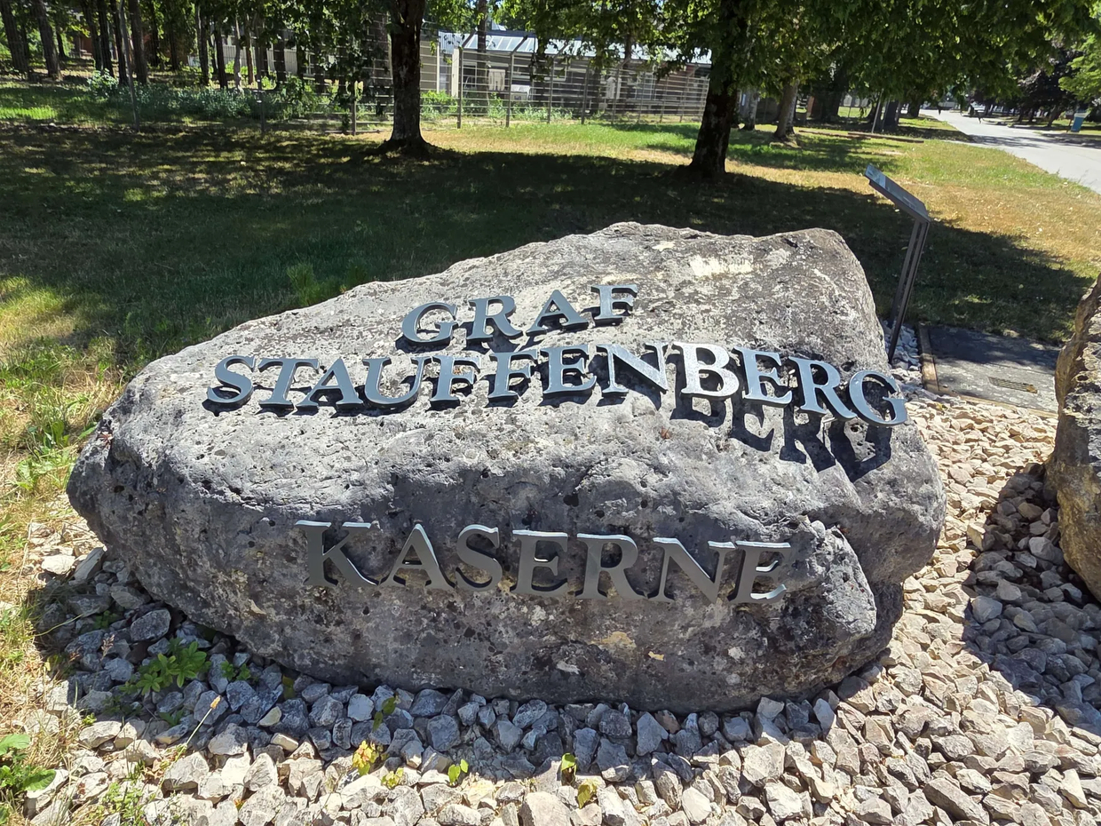 SIGMARINGEN 12JUL2026 - Die ehemalige Graf-Stauffenberg-Kaserne in Sigmaringen (Baden-Württemberg), die von der Bundeswehr als reaktivierte künftige Liegenschaft betrachtet wird